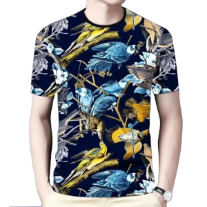 Custom printed men's tee shirts